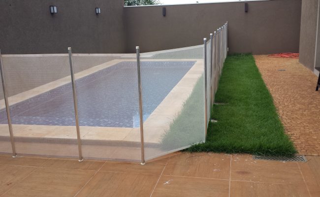 Protege Cercas para Piscina – cor branca