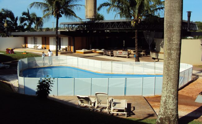 Protege Cercas para Piscina – cor branca