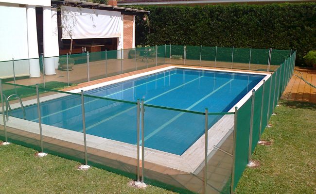 Protege Cercas para Piscina – cor verde