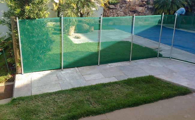 Protege Cercas para Piscina – cor verde