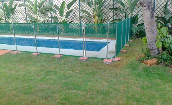 Protege Cercas para Piscina – cor verde