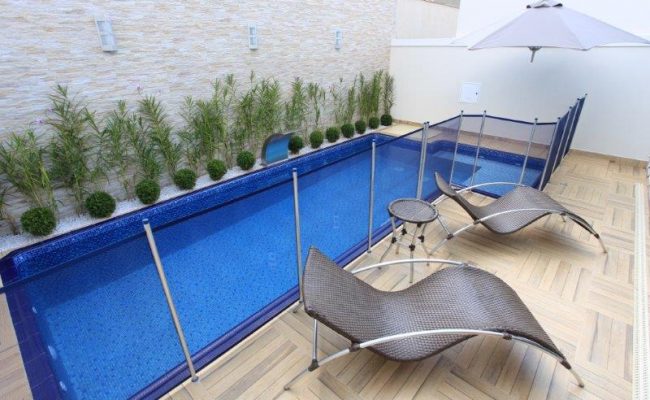 Protege Cercas para Piscina – cor azul