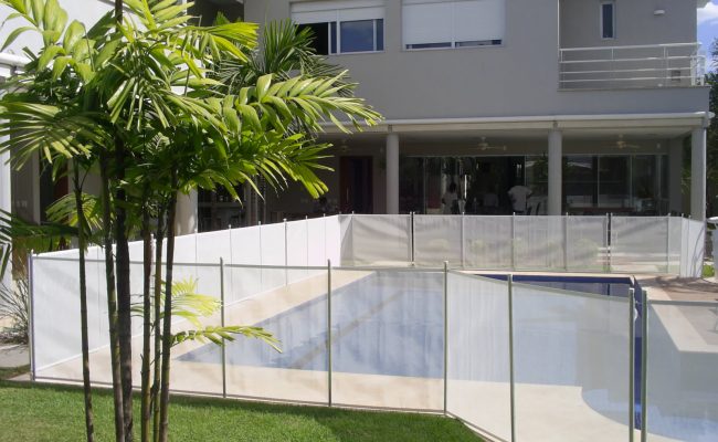 Protege Cercas para Piscina – cor branca