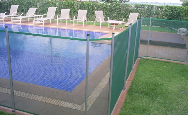 Protege Cercas para Piscina – cor verde