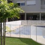 Protege Cercas para Piscina - cor branca