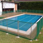 Protege Cercas para Piscina - cor verde